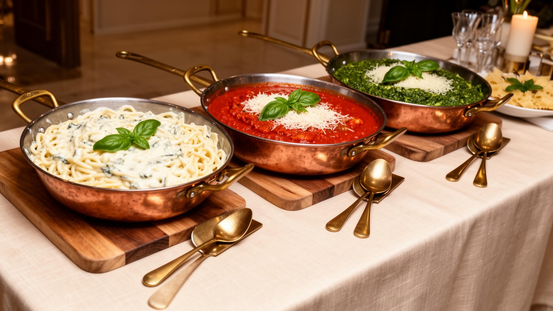 Pasta buffet